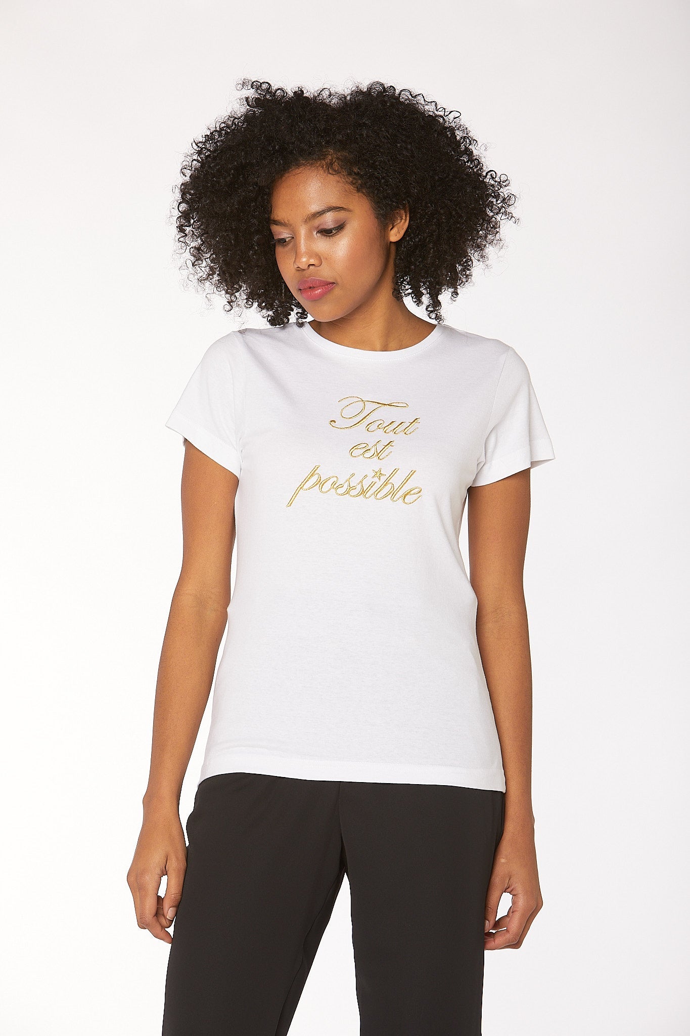 CAMISETA TOUT| BLANCA